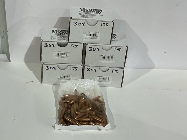 Image for MidwayUSA 988280 .308 175 Grain Bullets