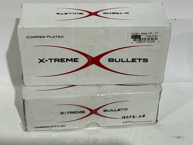 Image for X-Treme Bullets 10/40 165 Gr Bullets