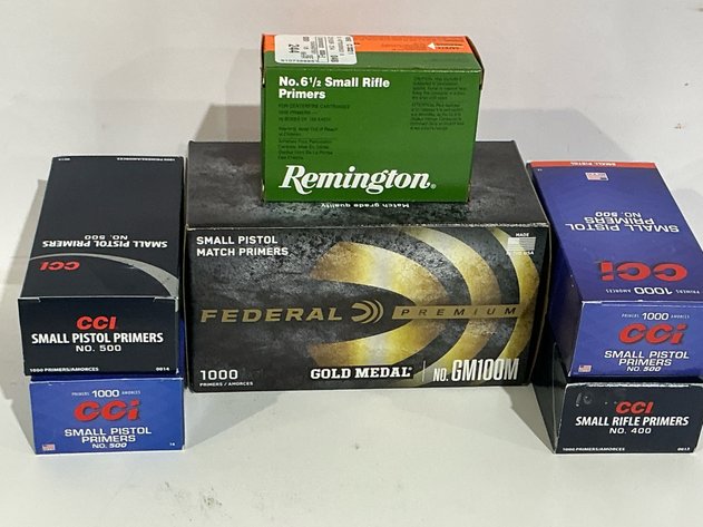 Image for Small Pistol And Small Rifle Primers