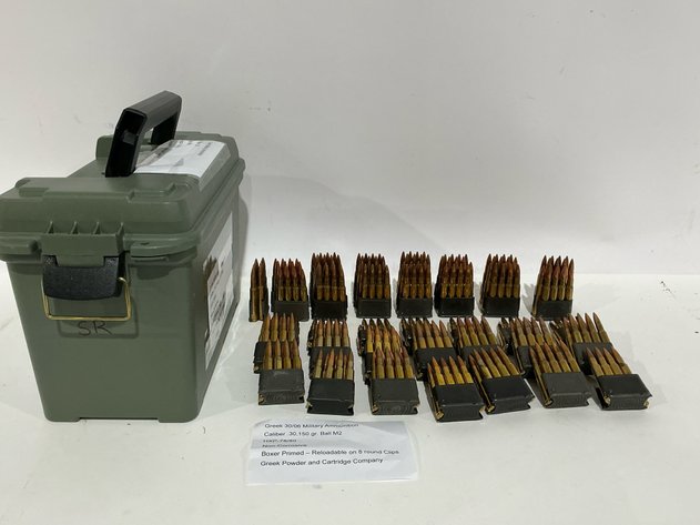 Image for Greek .30-06 M2 Ball Ammunition