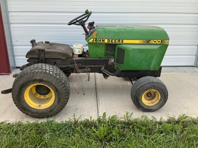 Image for John Deere 400 Garden Tractor