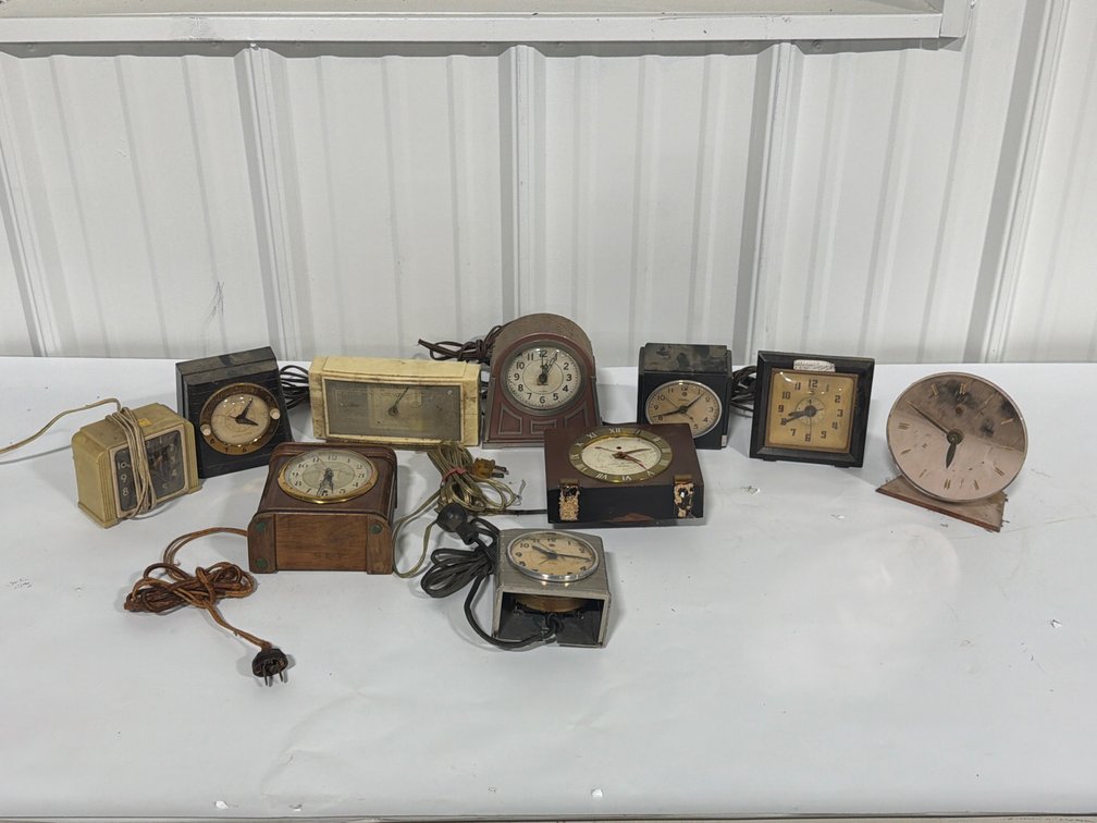General Electric And Telechron Clocks