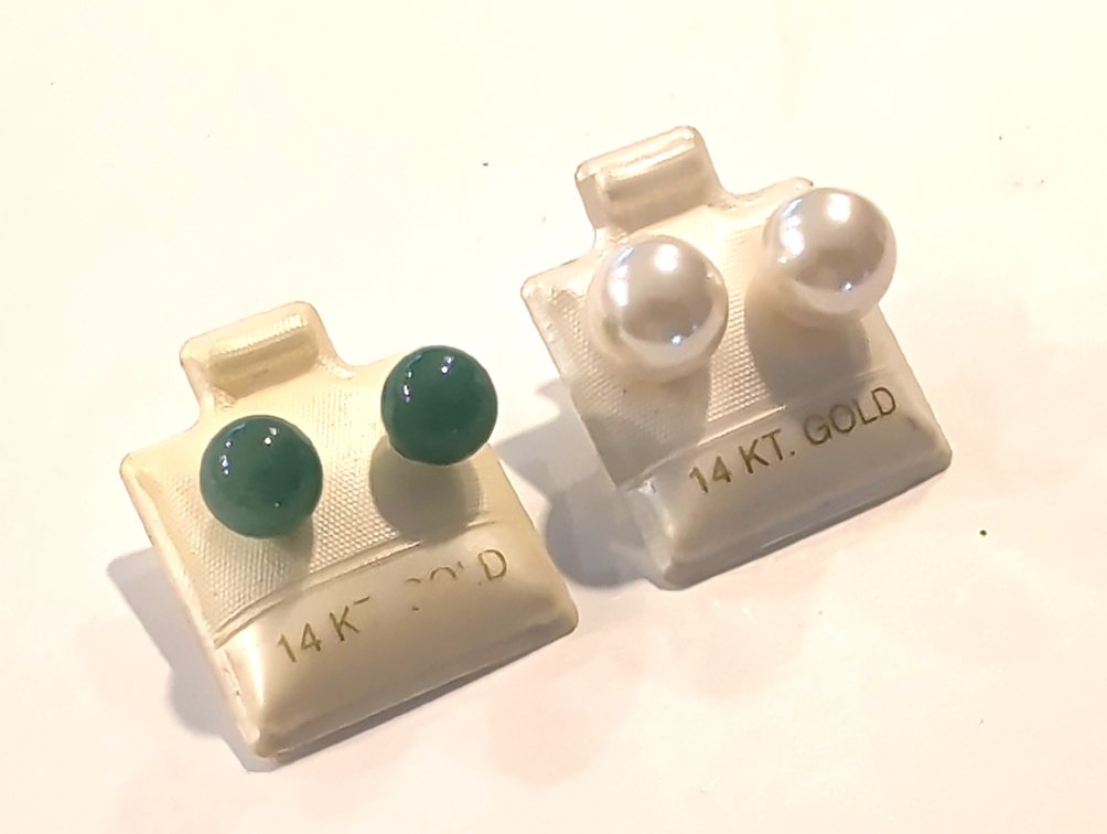 14K Gold Earrings
