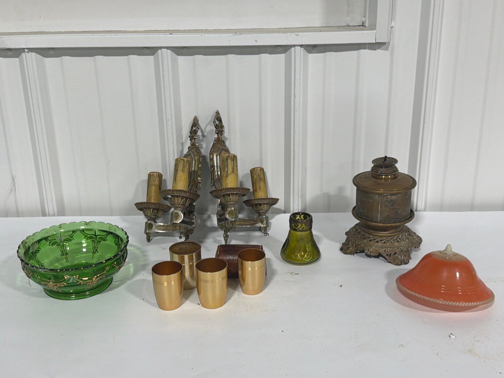 Hickok Leather Case And Vintage Decor
