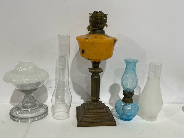 Image for Oil Lamps And Glass Chimneys
