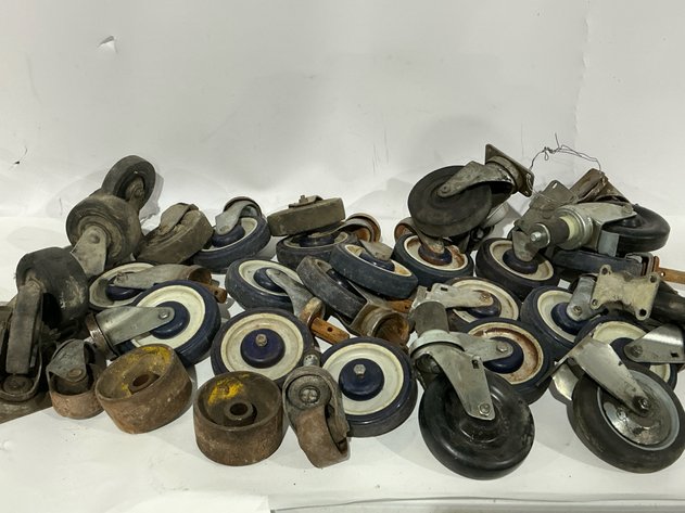 Image for Swivel Caster Wheels And Metal Rollers