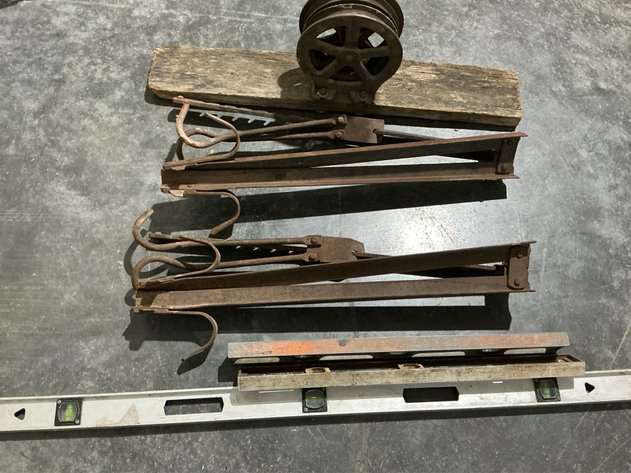 Image for Hardware: Pulley, Ladder Jacks, Levels