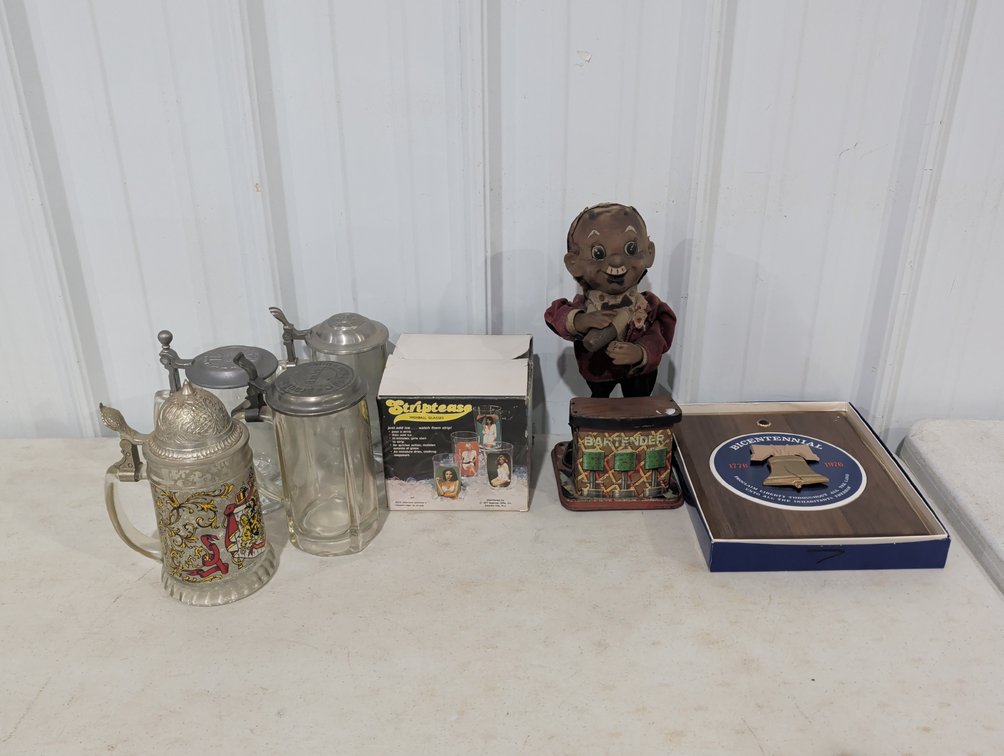 Vintage Barware And Novelties