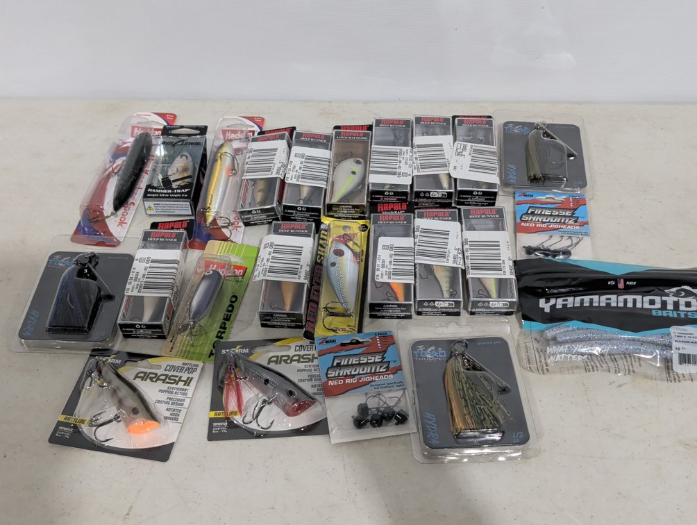 Rapala Assorted Fishing Lures Lot