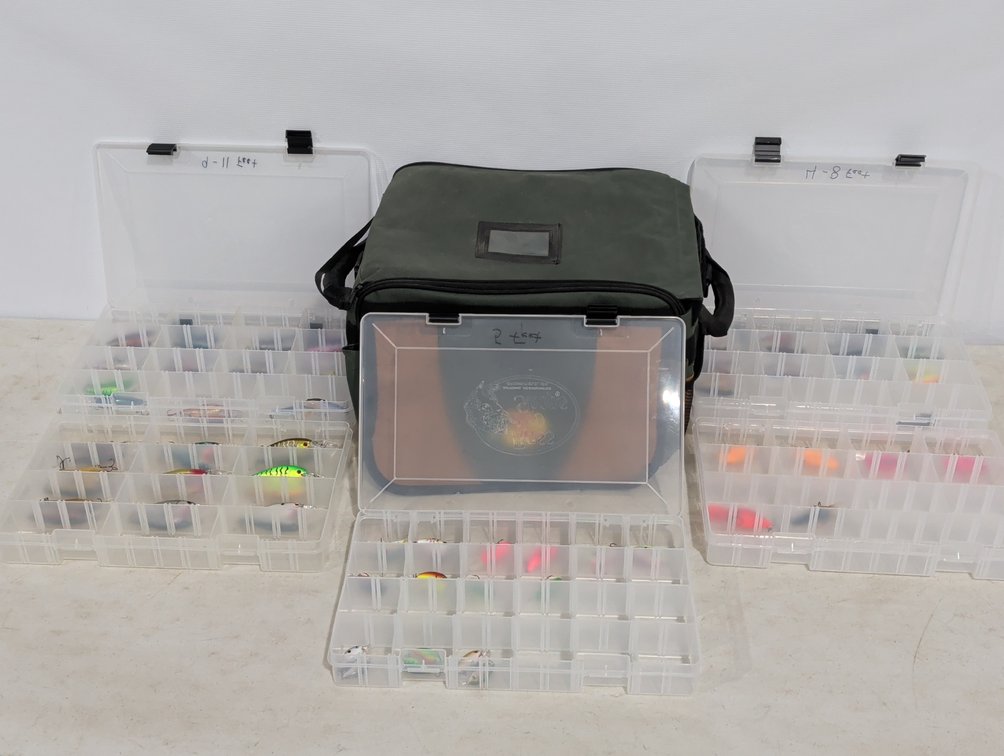 Bass Pro Shops Tackle Bag And Lures