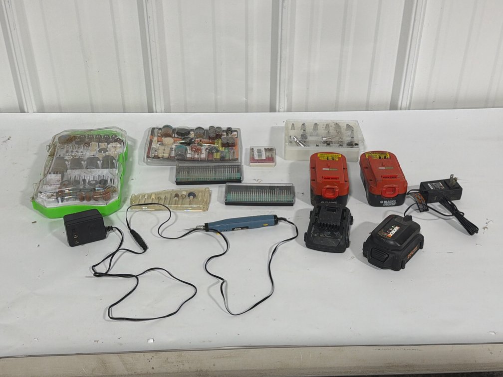 Black And Decker And Worx Tool Lot