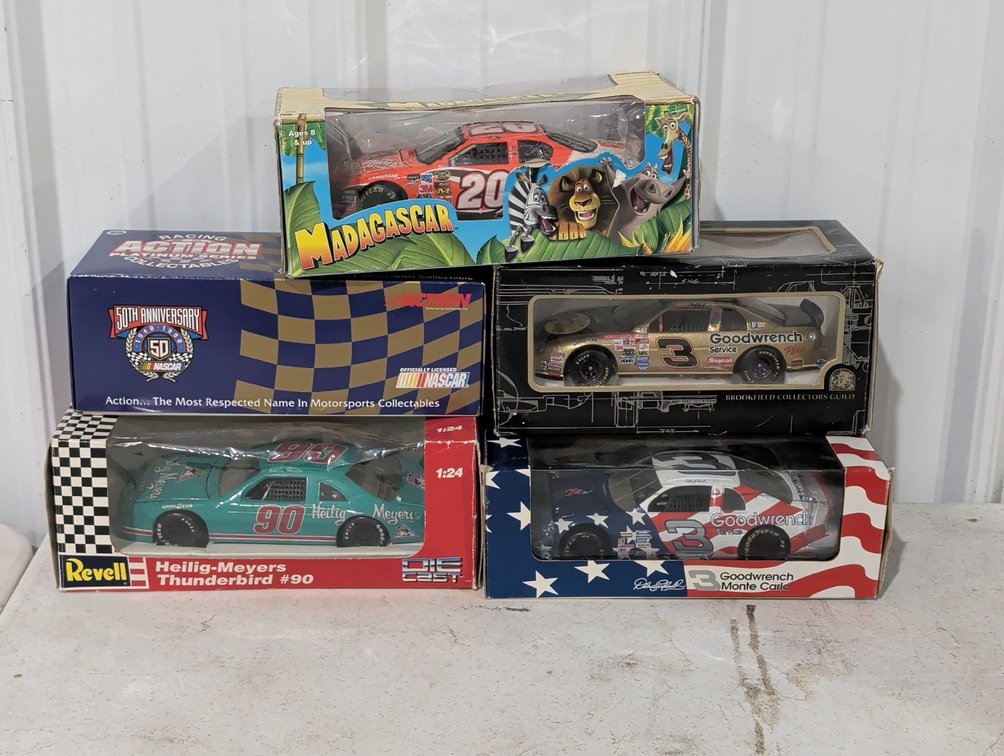 Action And Revell Nascar Diecast Models