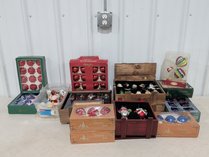Assorted Glass Christmas Ornaments