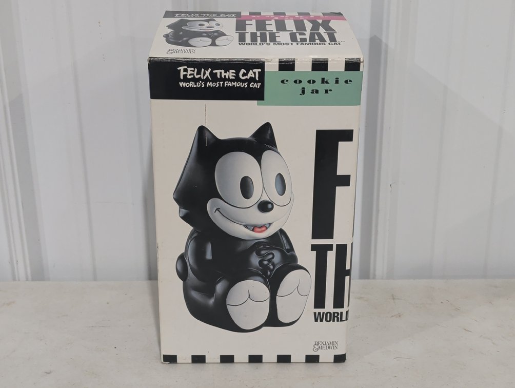 Benjamin & Medwin Felix The Cat Cookie Jar