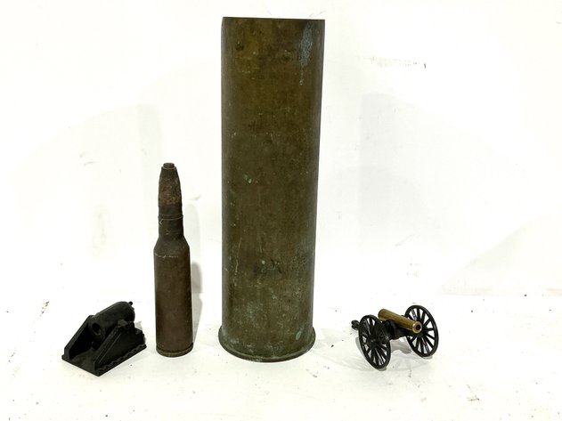 Image for Cartridge M14 Artillery Shell Casing Lot