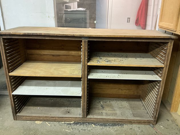 Image for Hamilton Mfg. Co. Slotted Storage Cabinet