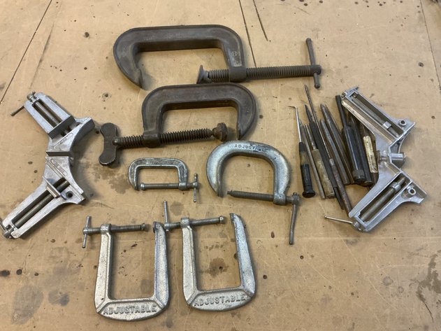 Image for C-Clamps, Corner Clamps And Hand Tools