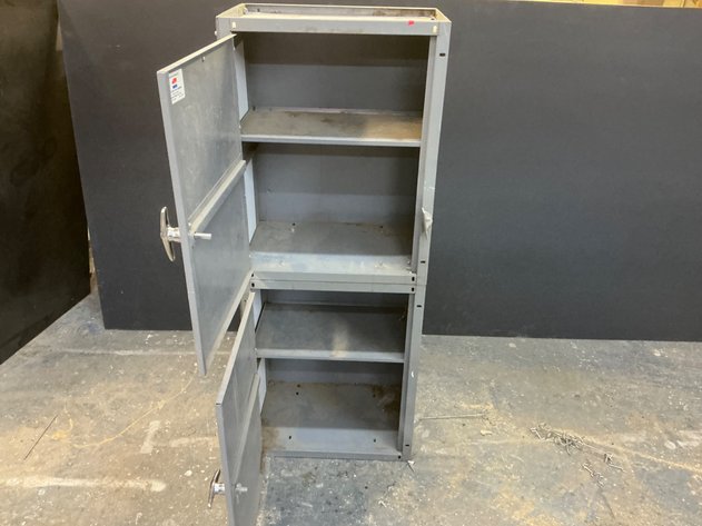 Image for Metal Two-Door Storage Cabinet