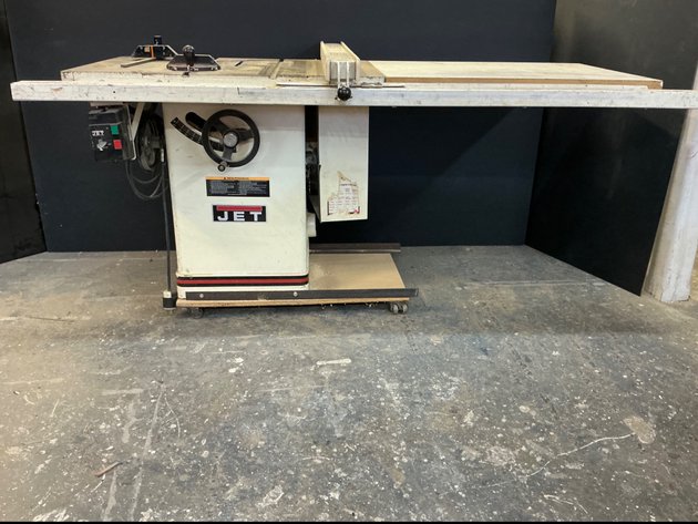 Image for Jet Cabinet Table Saw With Extension Table