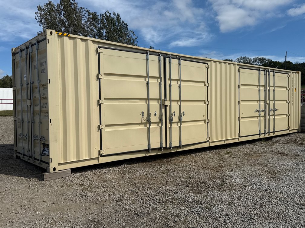 2026 40' High Cube Container w/ Side Doors & Front Doors