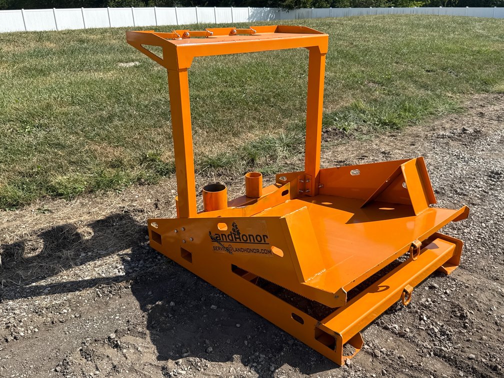 LandHonor Skid Steer Attachment Rack