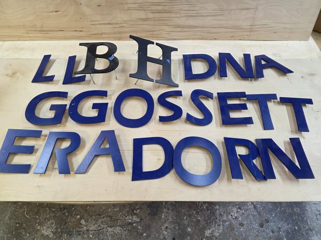 Image for Cutout Sign Letters