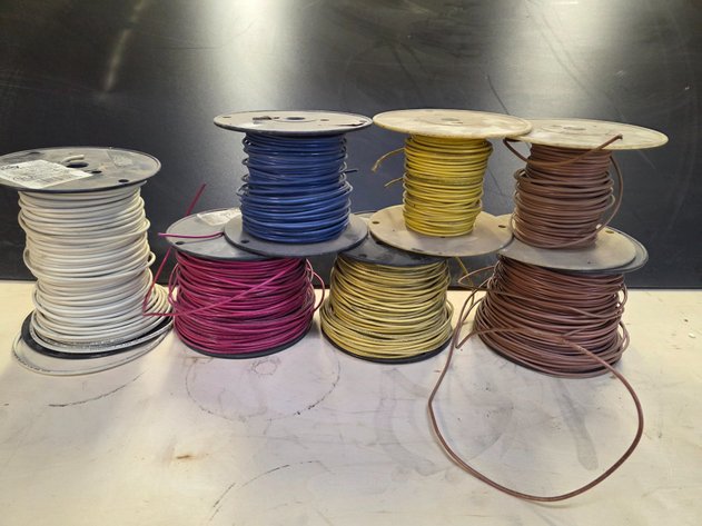 Image for 7 Spools Of THHN Electrical Wire