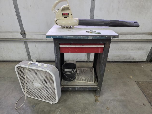 Image for Ryobi 160r Electric Blower And Cart