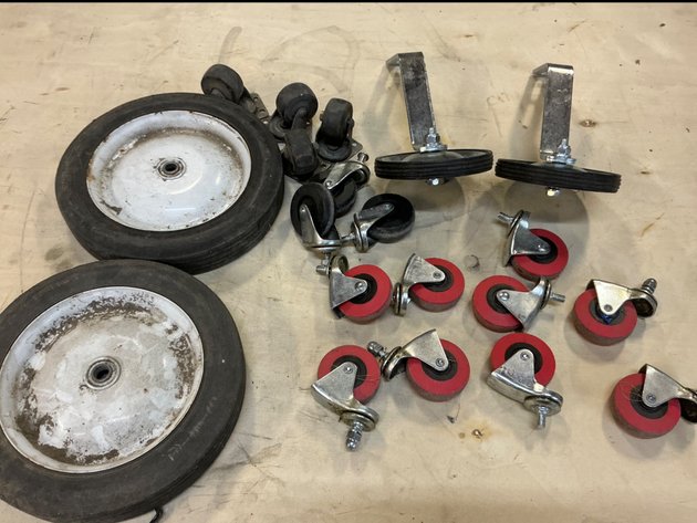 Image for Swivel Casters, Rubber Wheels And More
