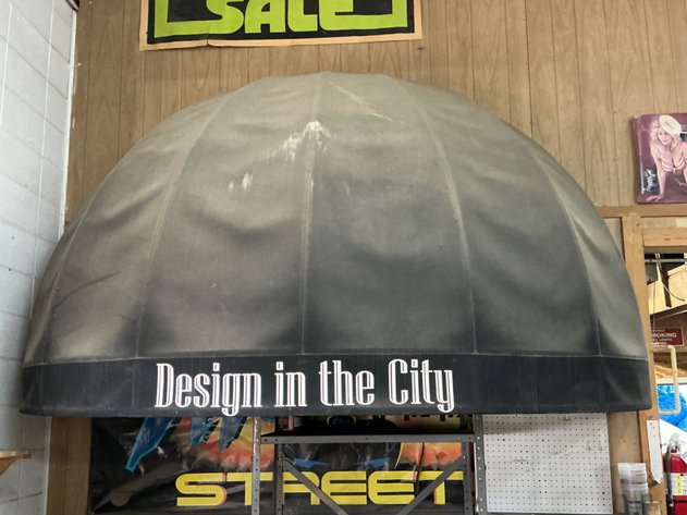 Image for Commercial Dome Canopy Awning
