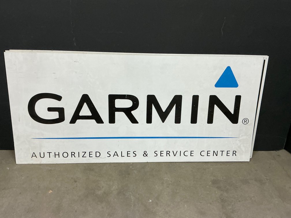 Garmin Authorized Sales And Service Sign