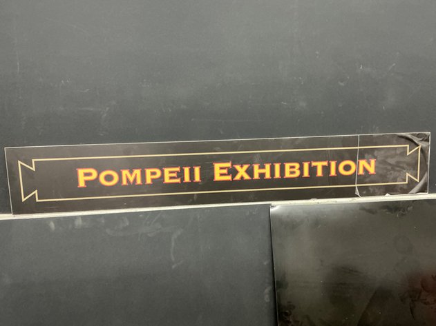 Image for Pompeii Exhibition Sign Panel
