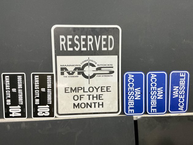 Image for Metal Parking And Property Signs
