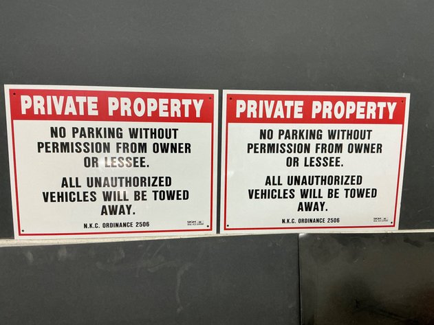 Image for Signcraft Private Property Signs (2)