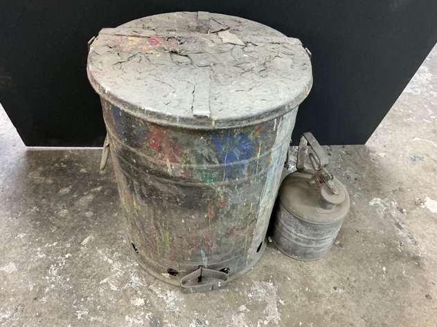 Image for Metal Oily Waste Can And Safety Can
