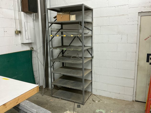 Image for Industrial Steel Shelving Unit