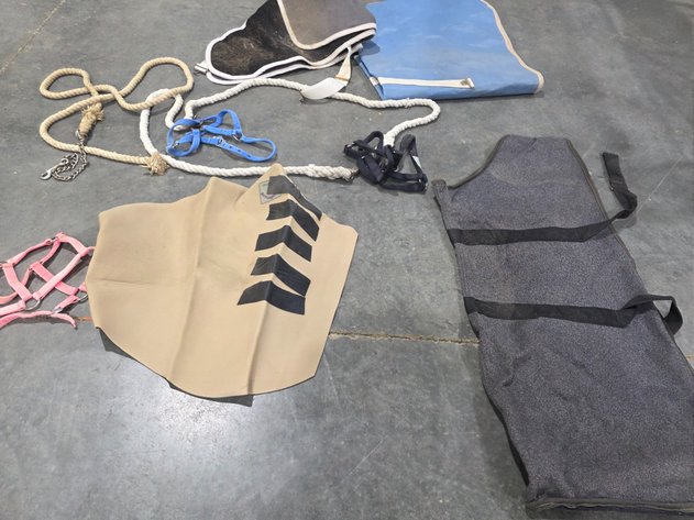 Image for Horse Blankets Halters And Lead Ropes