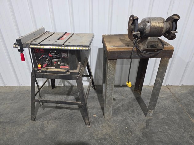 Image for Craftsman Table Saw And Grinder