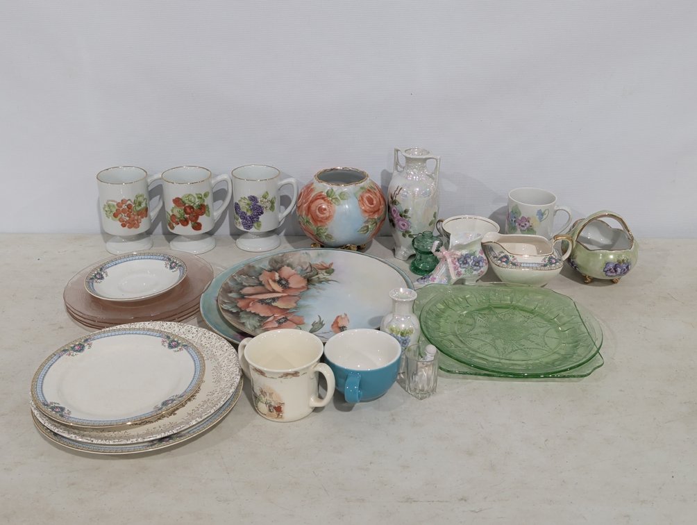Decorative Porcelain And Glassware