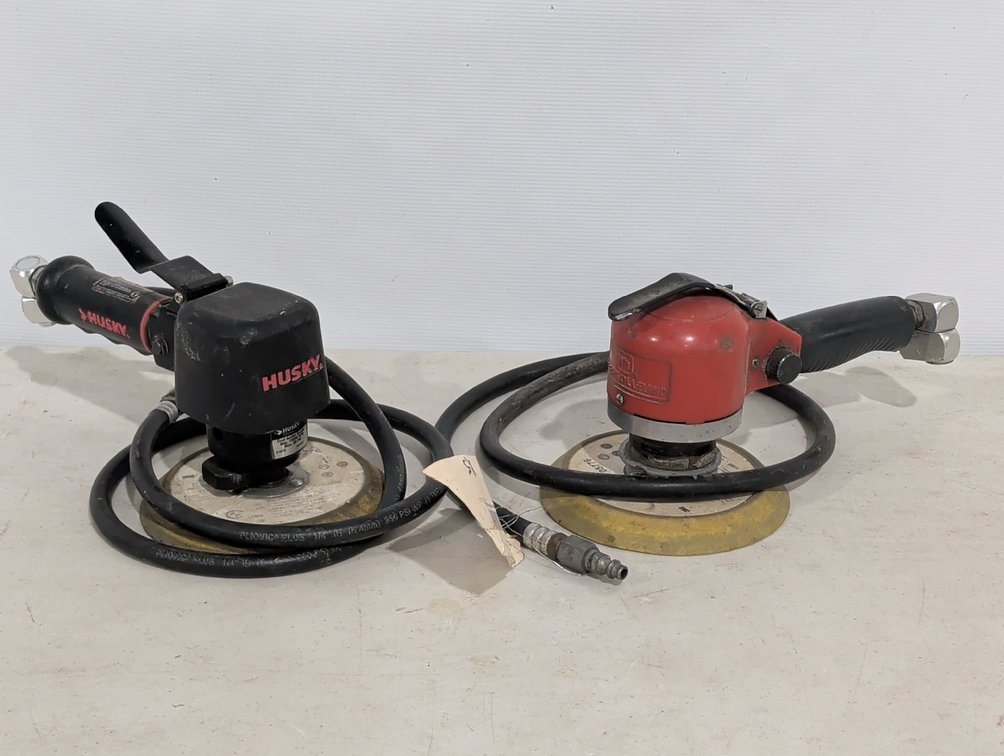 Husky And Ingersoll Rand Pneumatic Sanders
