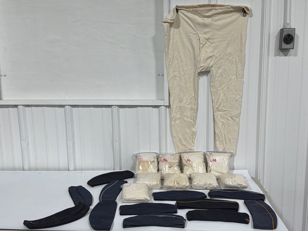 Military Garrison Caps And Long Underwear