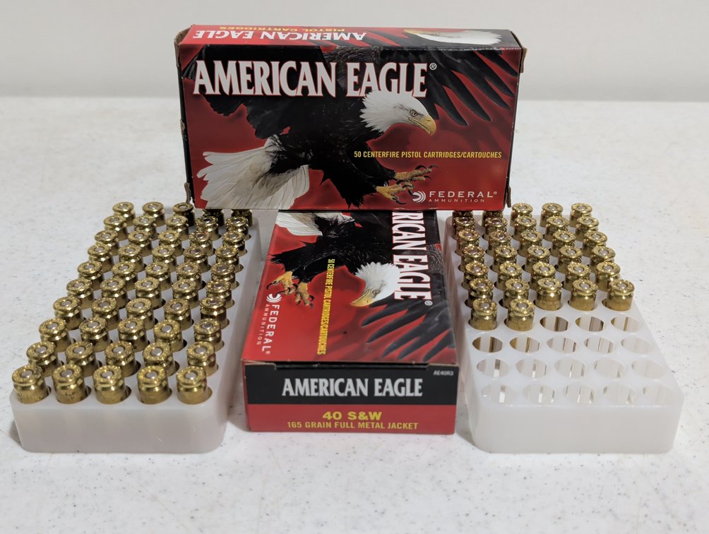 American Eagle .40 Cal Ammunition