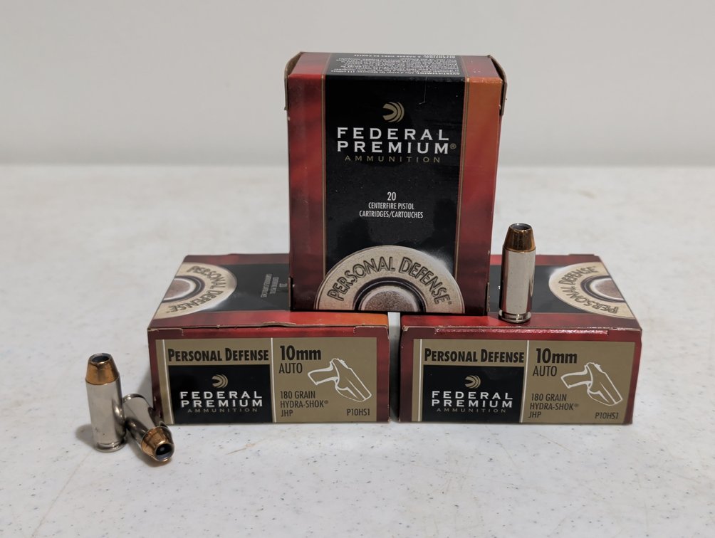 Federal Premium 10mm Auto Ammunition