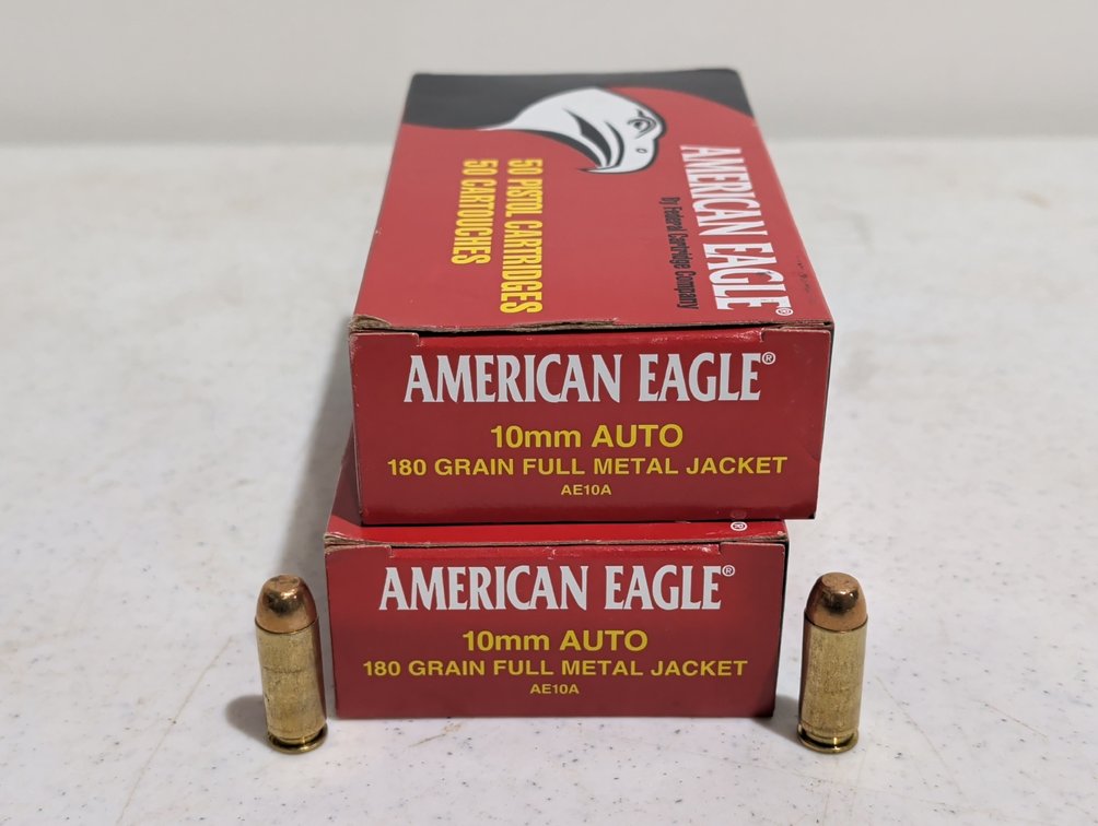 American Eagle 10mm Auto Ammunition