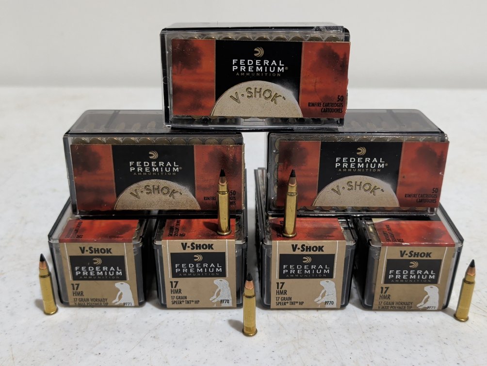 Federal Premium 17HMR Ammunition