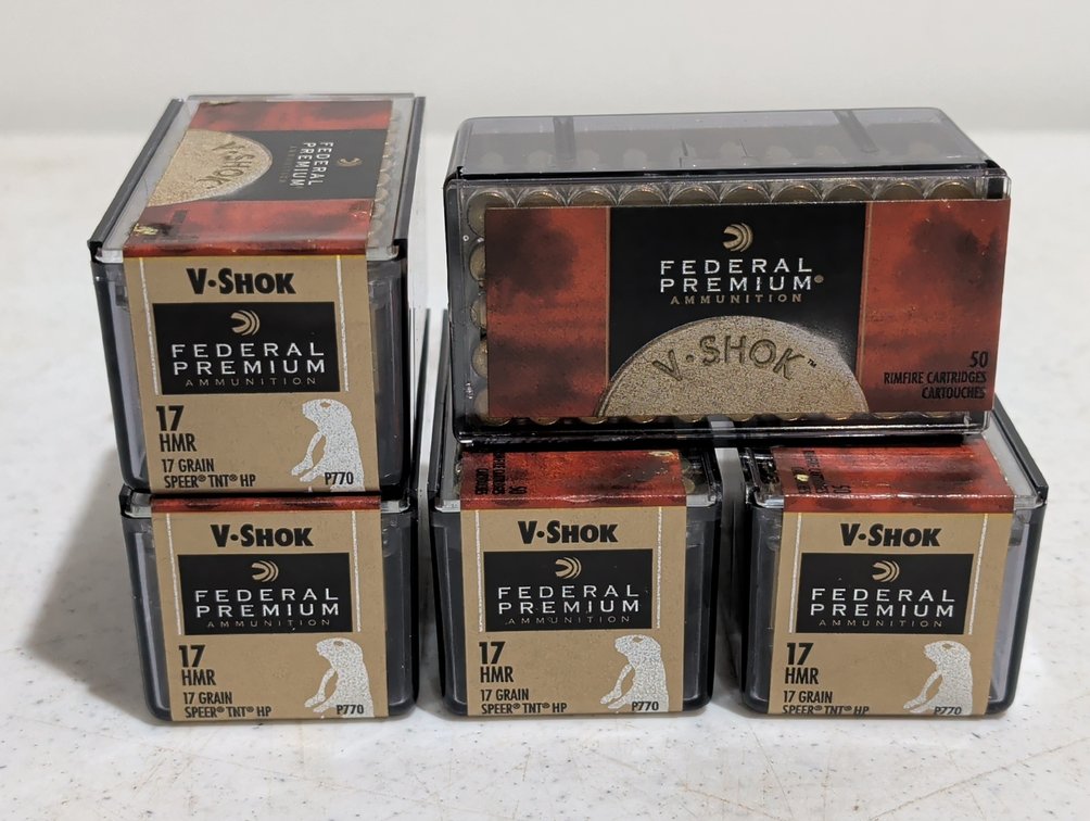 Federal Premium .17 HMR Ammunition
