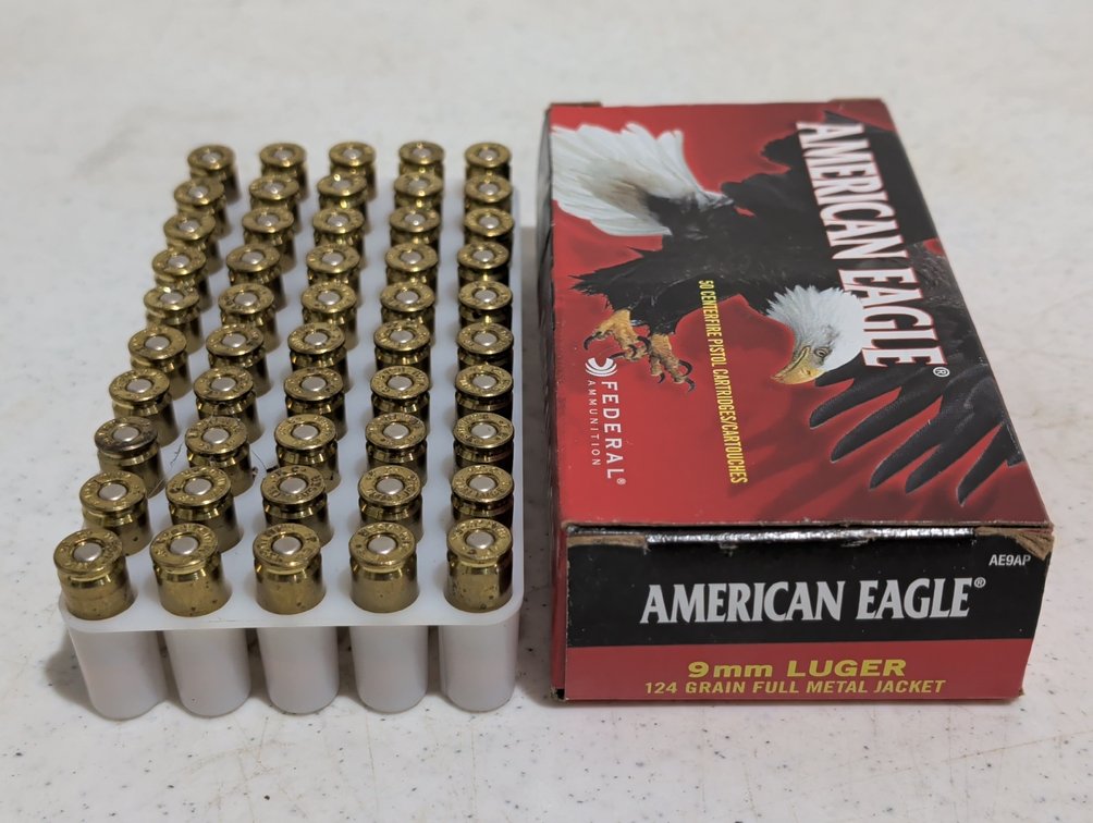 American Eagle 9mm Ammunition