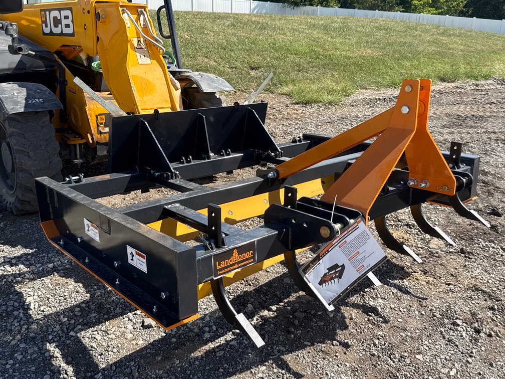 LandHonor 3pt or Skid Steer Combo Grading Scrapers