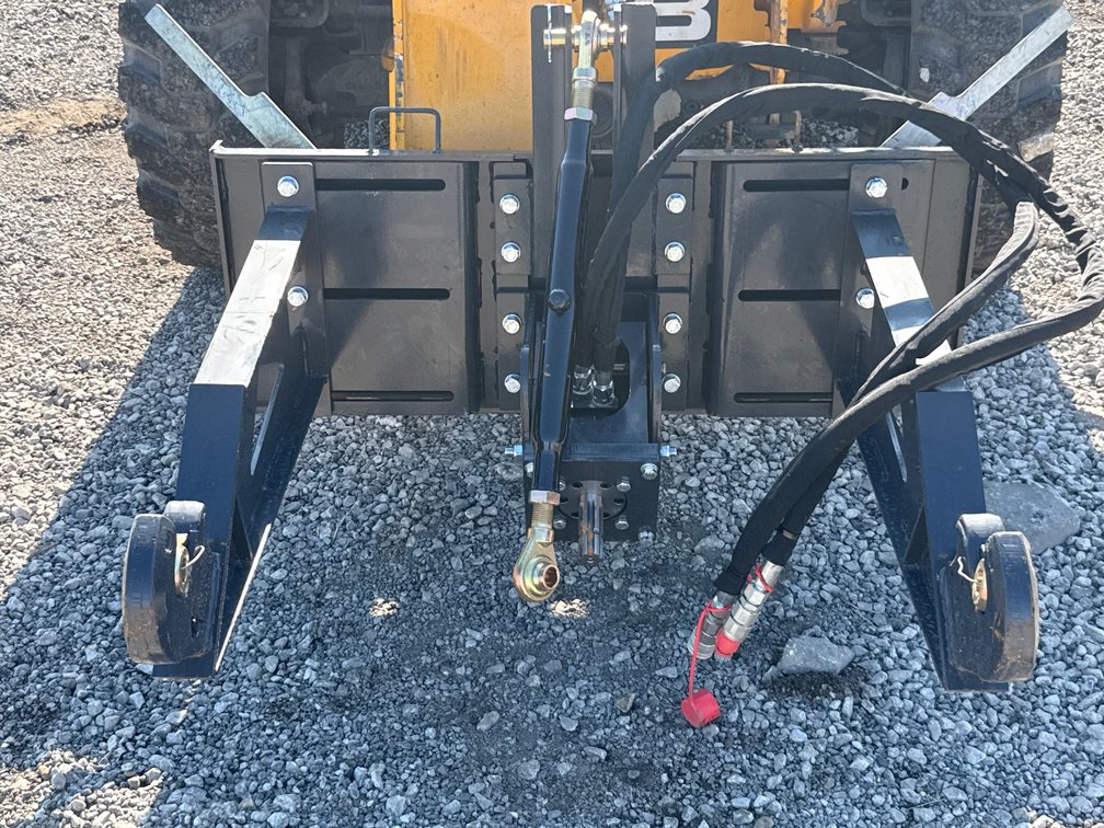 Skid Steer 3-point Hydraulic PTO Adapter Plate