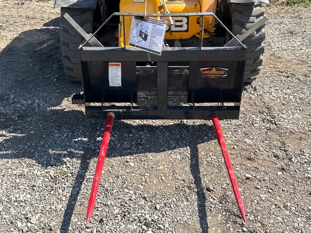 LandHonor Skid Steer Bale Spears